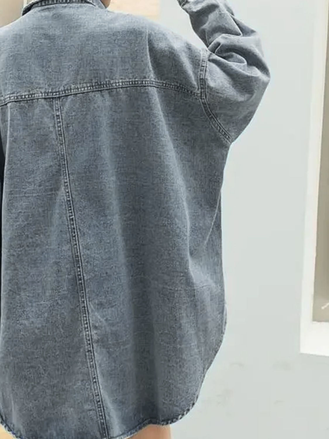 Embroidered Patch Denim Jacket