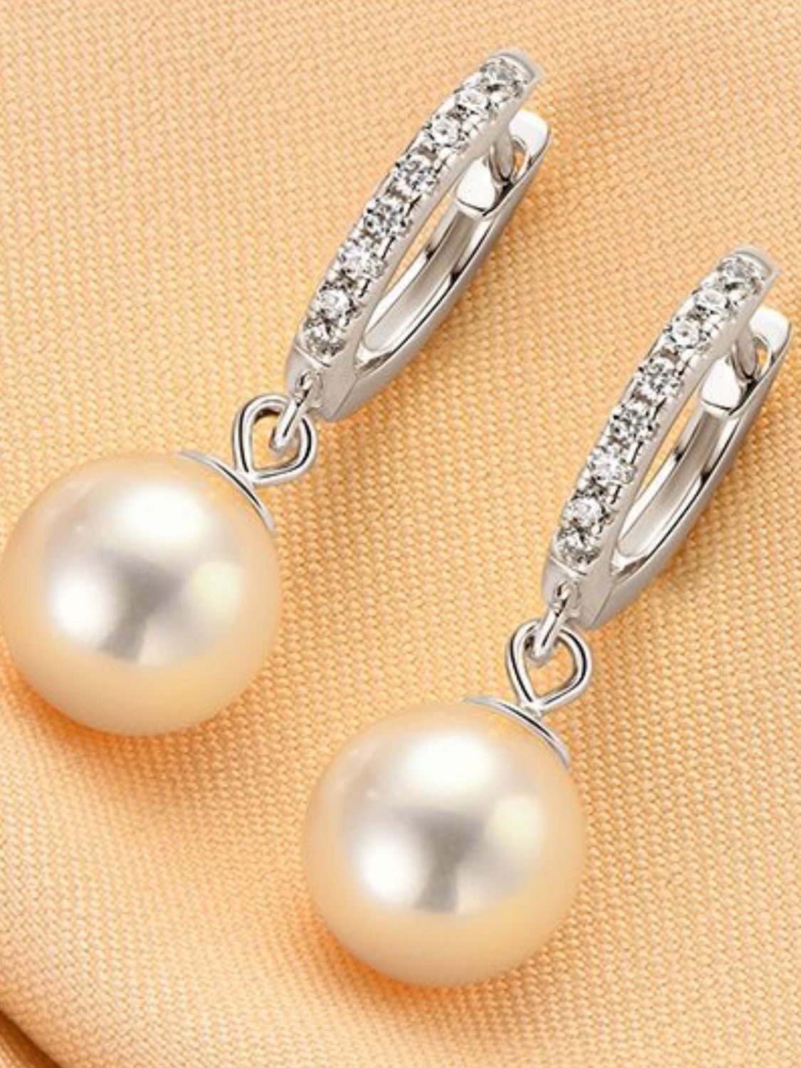 Pearl Sterling Silver Earrings