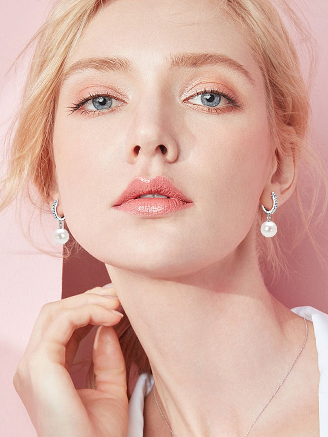Pearl Sterling Silver Earrings